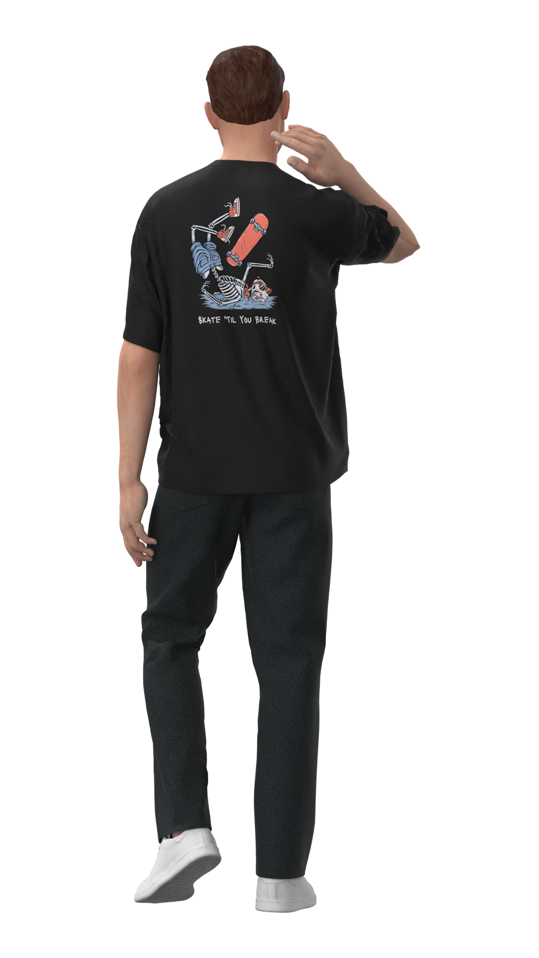 Skate Break Unisex Oversized T-Shirt