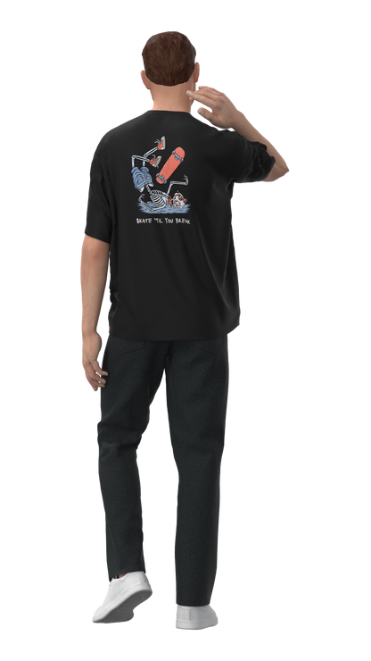 Skate Break Unisex Oversized T-Shirt