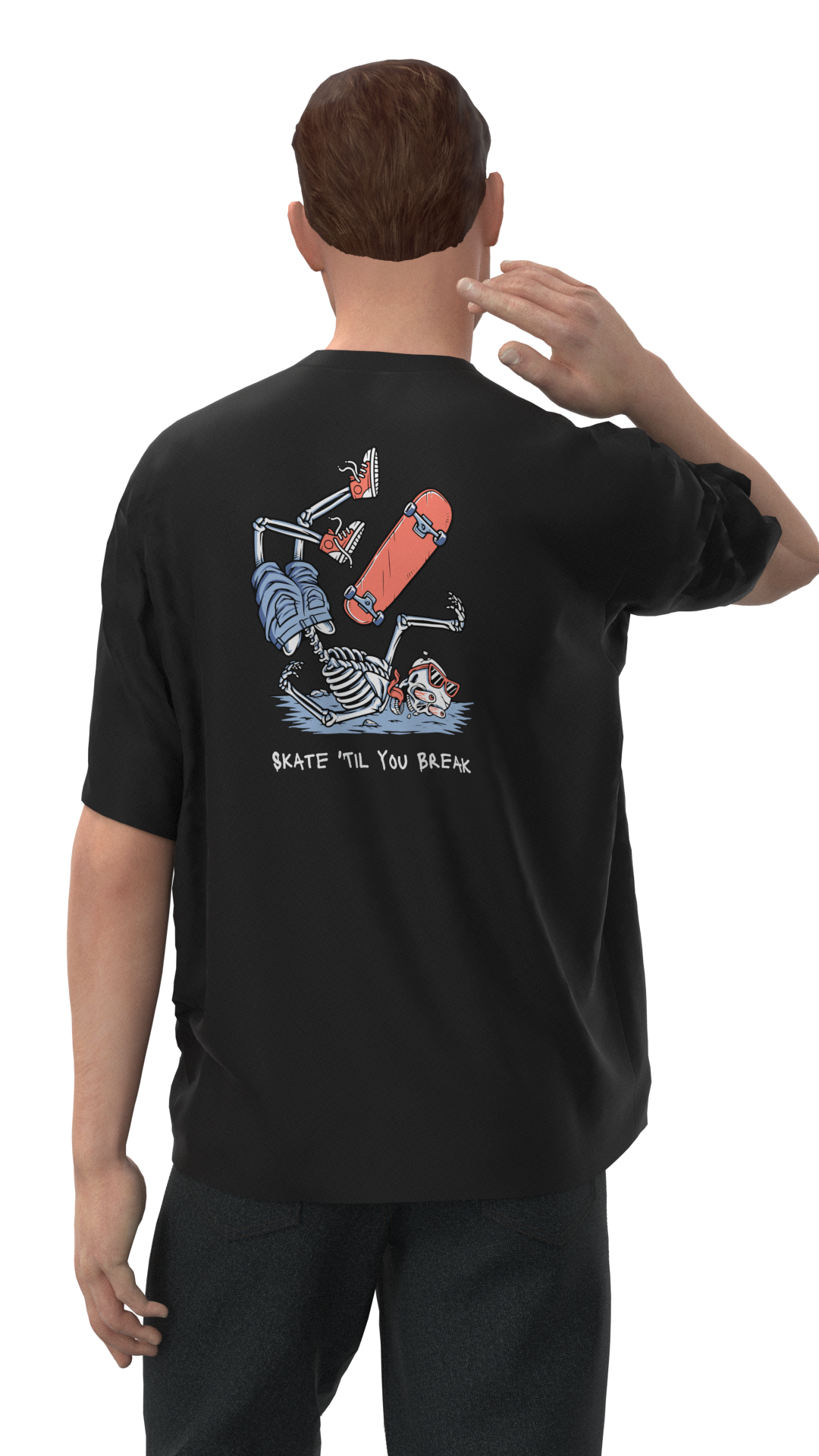 Skate Break Unisex Oversized T-Shirt