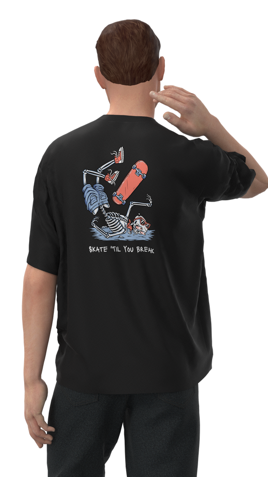 Skate Break Unisex Oversized T-Shirt