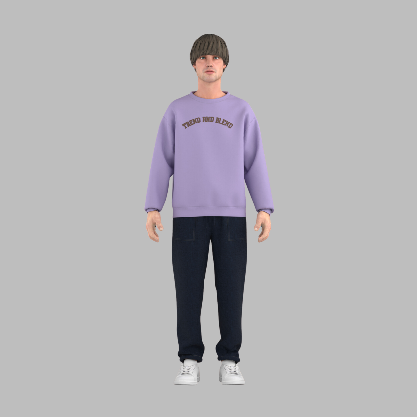 Swagger King Sweatshirt - Lavender