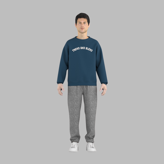 Break rules Sweatshirts - Navy Blue