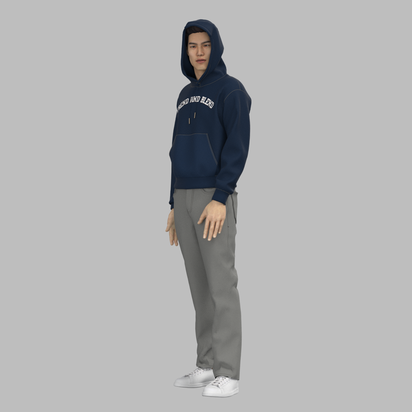 Navy Blue Hoodies