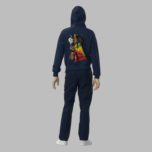 Nirvana Navy Hoodies