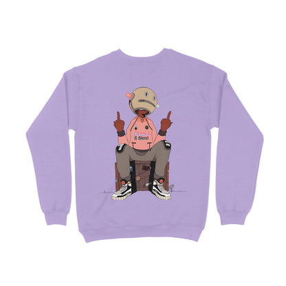 Swagger King Sweatshirt - Lavender