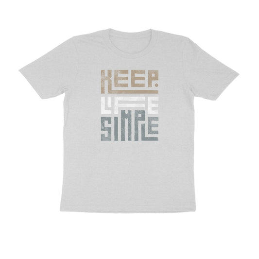 Keep Life Simple Grey T-Shirt