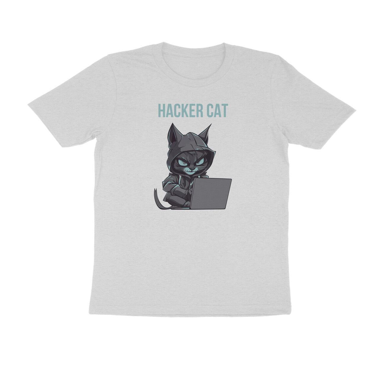 Hacker Cat Grey